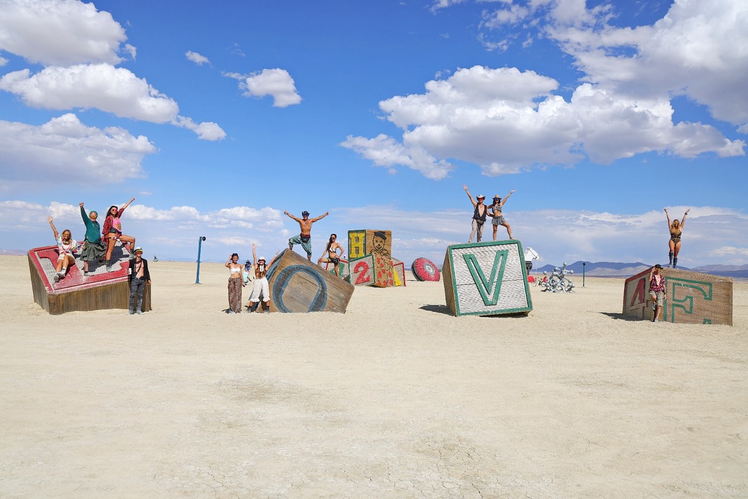 One Tin Soldier installation at Black Rock City